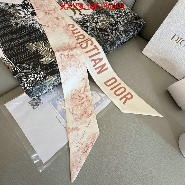 Scarf-Dior luxury cheap ID: MS3028 $: 29USD