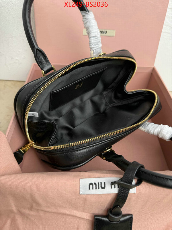 Miu Miu Bags(TOP)-Crossbody- how to start selling replica ID: BS2036 $: 249USD,