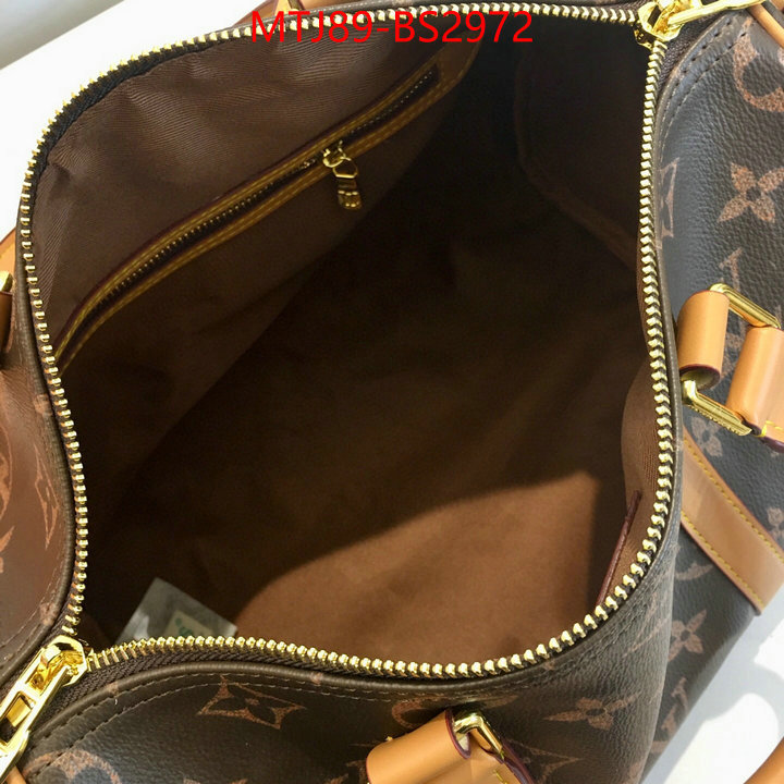 LV Bags(4A)-Speedy- fake ID: BS2972 $: 89USD,