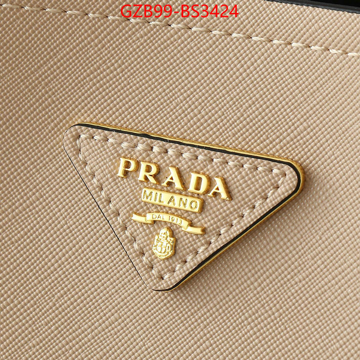 Prada Bags(4A)-bucket bag high quality happy copy ID: BS3424 $: 99USD,