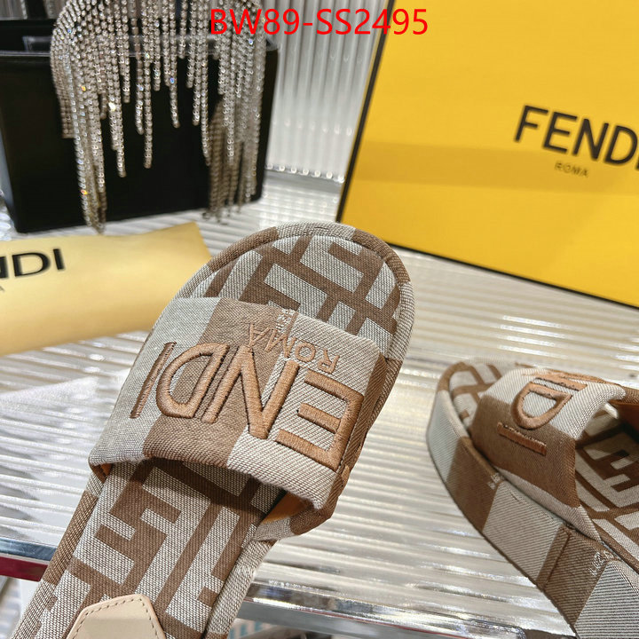 Women Shoes-Fendi quality aaaaa replica ID: SS2495 $: 89USD