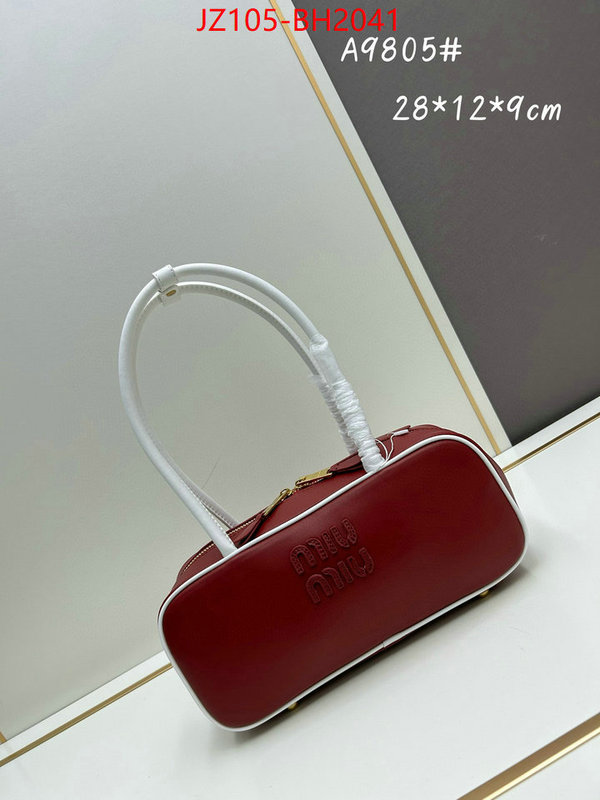 Miu Miu Bags(4A)-Handbag- how to buy replica shop ID: BH2041 $: 105USD,