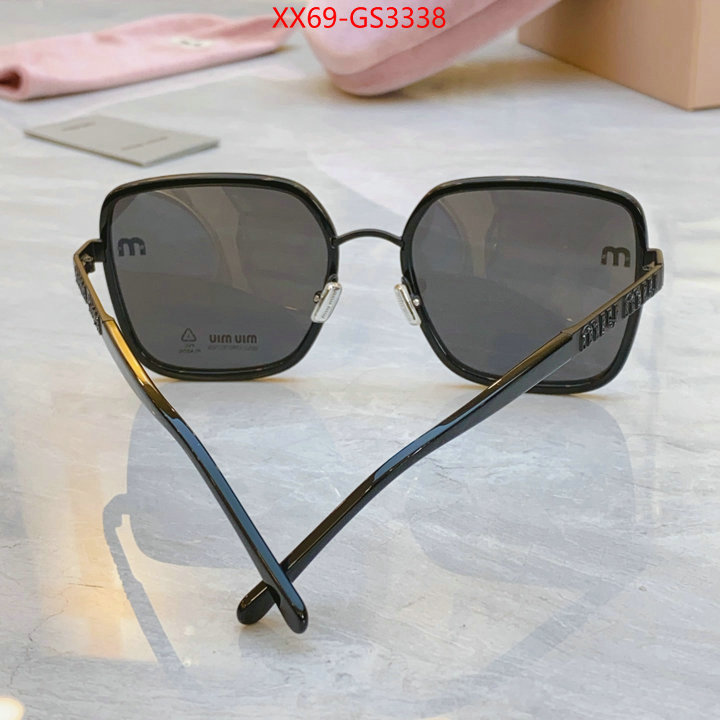 Glasses-Miu Miu replica 1:1 high quality ID: GS3338 $: 69USD