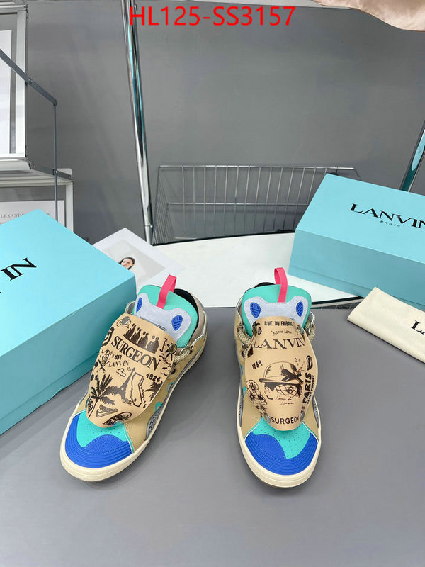 Men Shoes-LANVIN aaaaa class replica ID: SS3157 $: 125USD