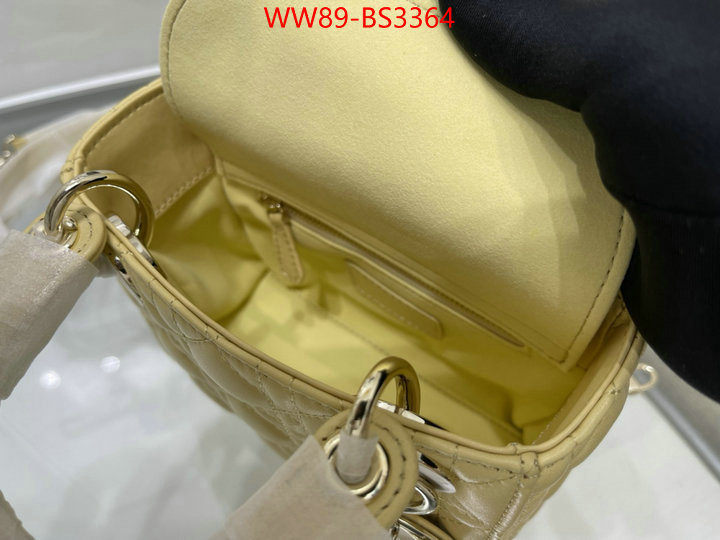 Dior Bags(4A)-Lady- replica wholesale ID: BS3364 $: 89USD,