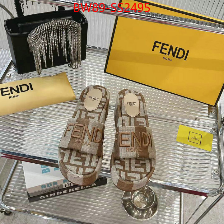 Women Shoes-Fendi quality aaaaa replica ID: SS2495 $: 89USD