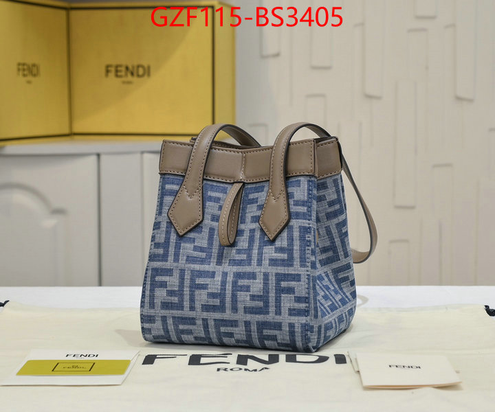 Fendi Bags(4A)-Handbag- customize the best replica ID: BS3405