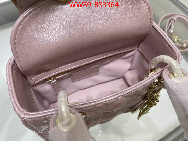 Dior Bags(4A)-Lady- replica wholesale ID: BS3364 $: 89USD,