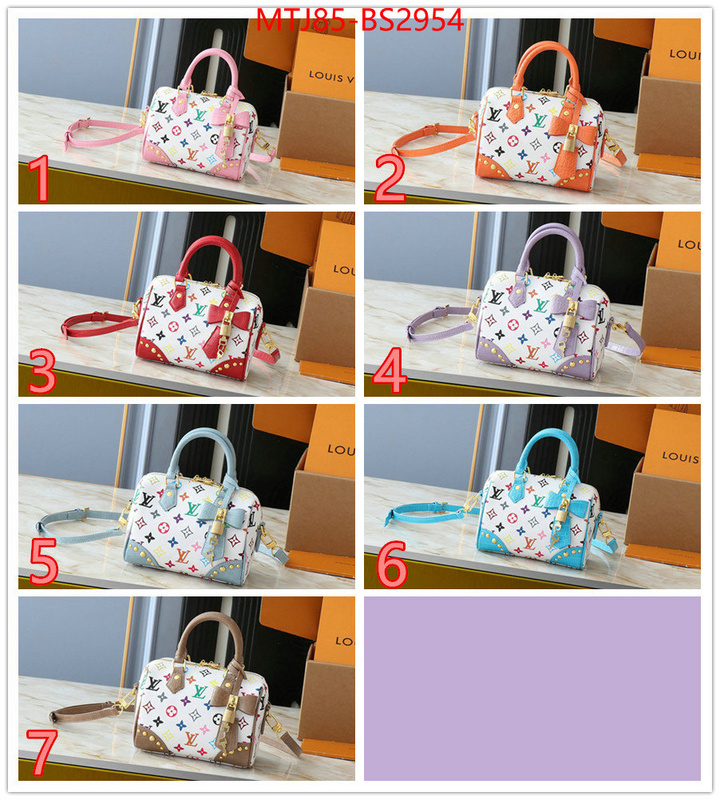 LV Bags(4A)-Speedy- how to buy replcia ID: BS2954 $: 85USD,