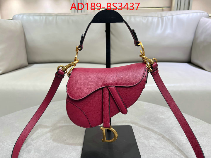 Dior Bags(TOP)-Saddle- flawless ID: BS3437 $: 189USD,