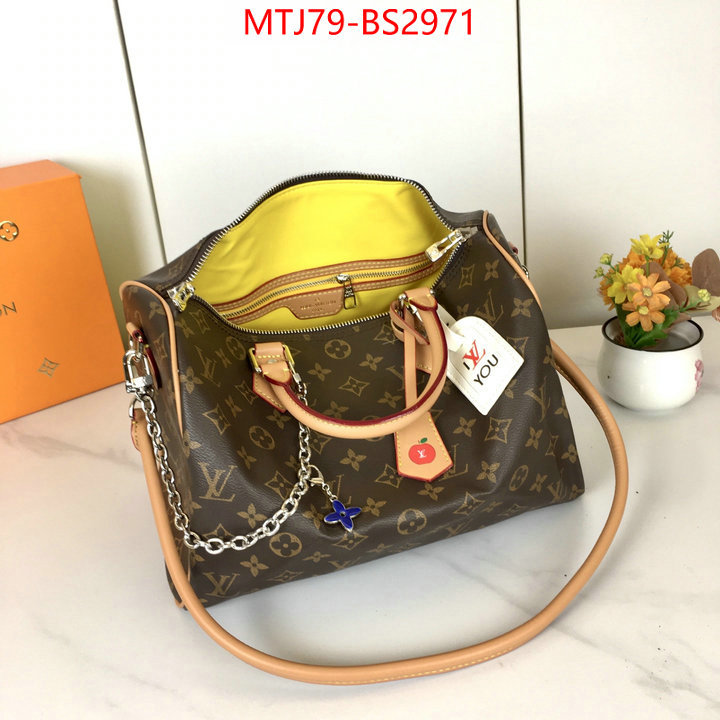 LV Bags(4A)-Speedy- top perfect fake ID: BS2971 $: 79USD,