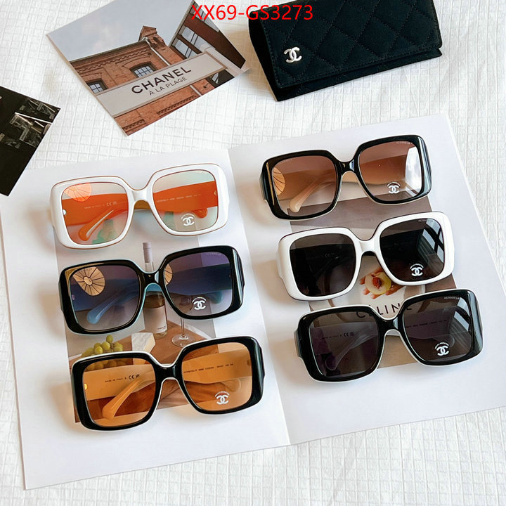 Glasses-Chanel exclusive cheap ID: GS3273 $: 69USD