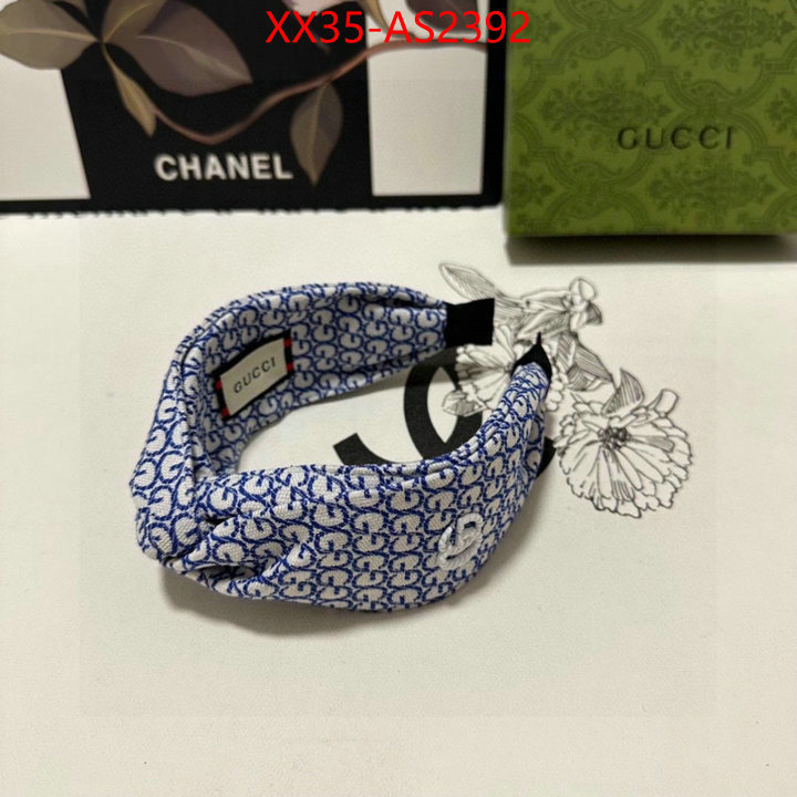 Hair band-Gucci top fake designer ID: AS2392 $: 35USD