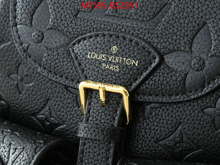 LV Bags(4A)-Backpack- where to buy high quality ID: BS2951 $: 85USD,