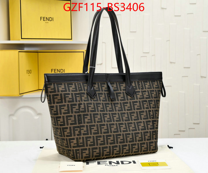 Fendi Bags(4A)-Handbag- designer replica ID: BS3406