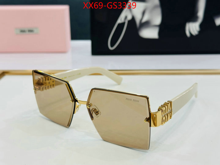 Glasses-Miu Miu where could you find a great quality designer ID: GS3339 $: 69USD