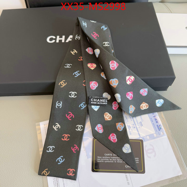 Scarf-Chanel wholesale replica shop ID: MS2998 $: 35USD