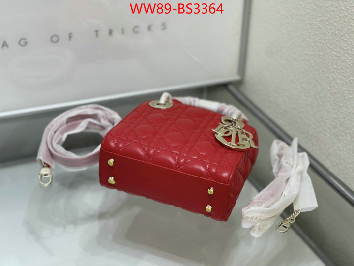 Dior Bags(4A)-Lady- replica wholesale ID: BS3364 $: 89USD,