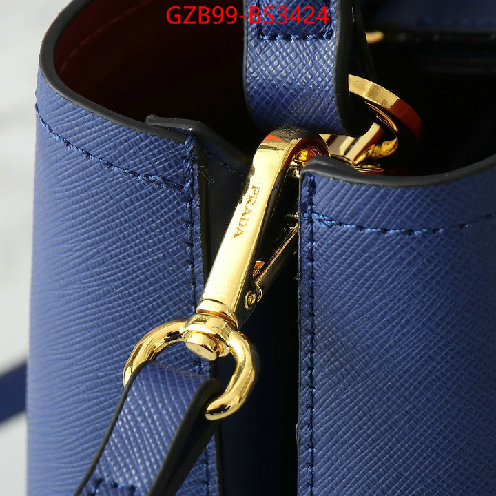 Prada Bags(4A)-bucket bag high quality happy copy ID: BS3424 $: 99USD,