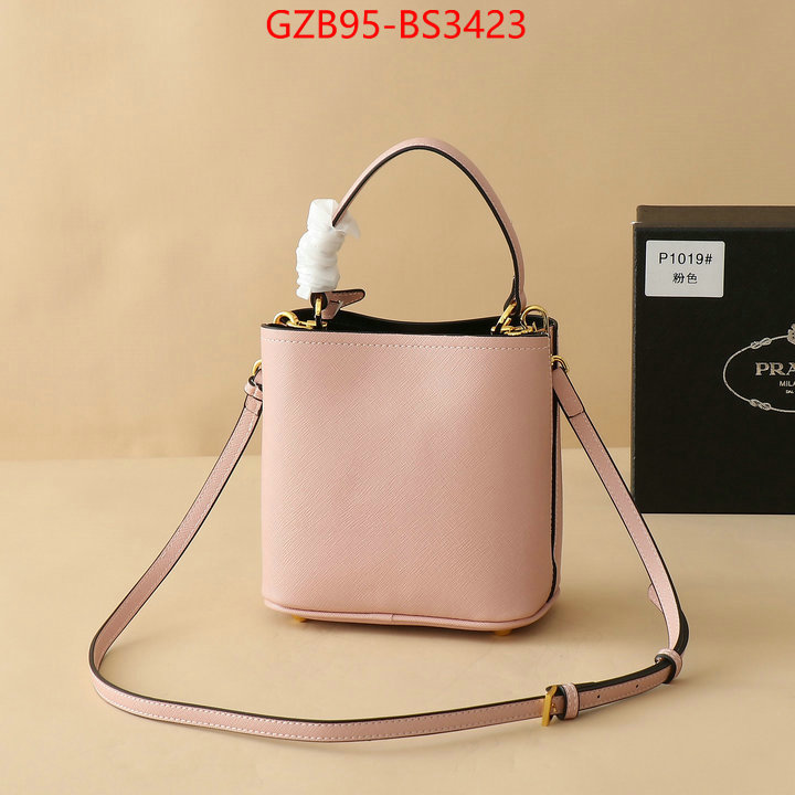 Prada Bags(4A)-bucket bag best replica 1:1 ID: BS3423 $: 95USD,