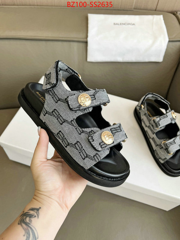 Women Shoes-Balenciaga buy aaaaa cheap ID: SS2635 $: 100USD