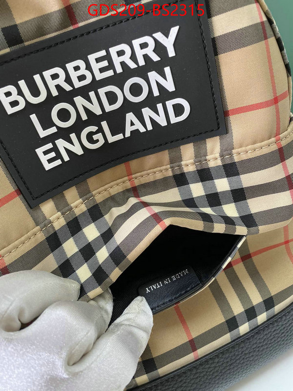 Burberry Bags(TOP)-Backpack- top ID: BS2315 $: 209USD,