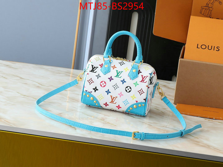 LV Bags(4A)-Speedy- how to buy replcia ID: BS2954 $: 85USD,