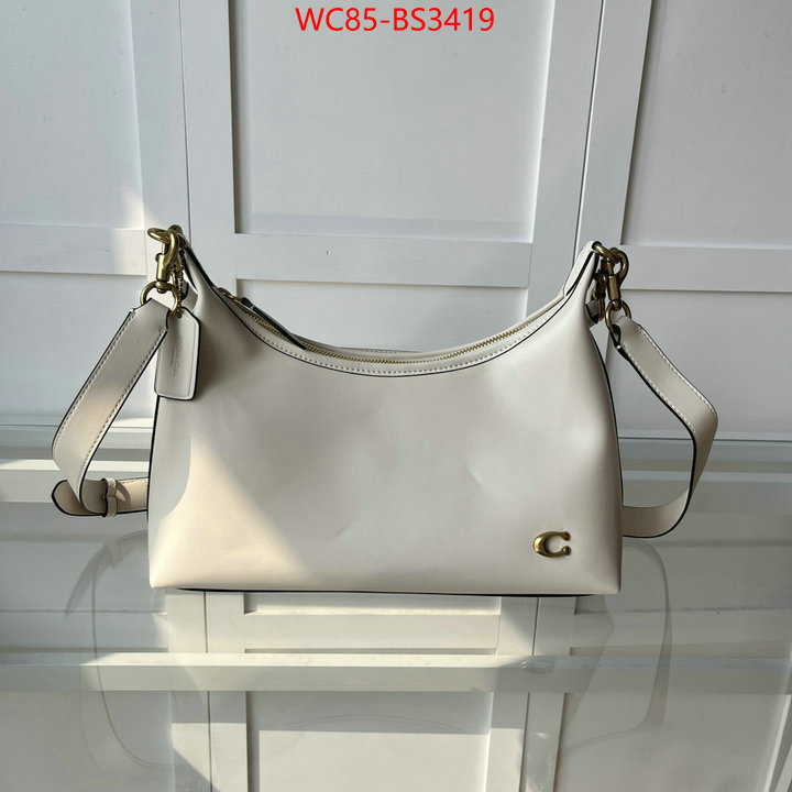 Coach Bags(4A)-Crossbody- top brands like ID: BS3419 $: 85USD,