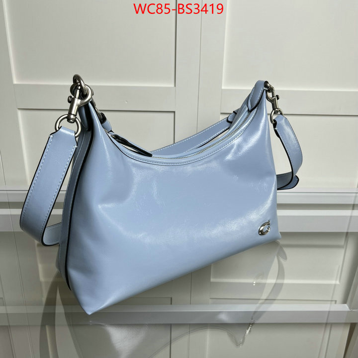 Coach Bags(4A)-Crossbody- top brands like ID: BS3419 $: 85USD,