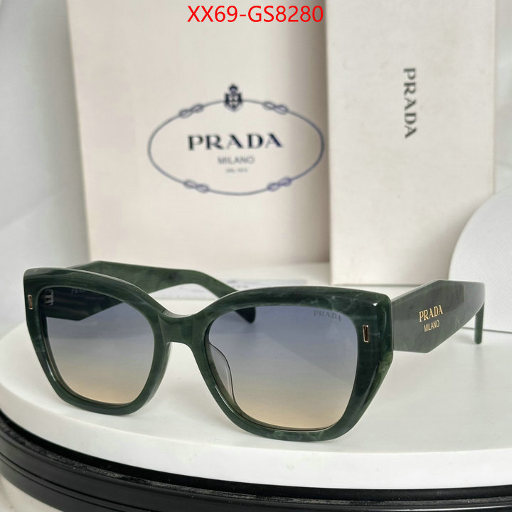 Glasses-Prada shop cheap high quality 1:1 replica ID: GS8280 $: 69USD