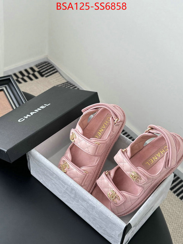 Women Shoes-Chanel what is a counter quality ID: SS6858 $: 125USD