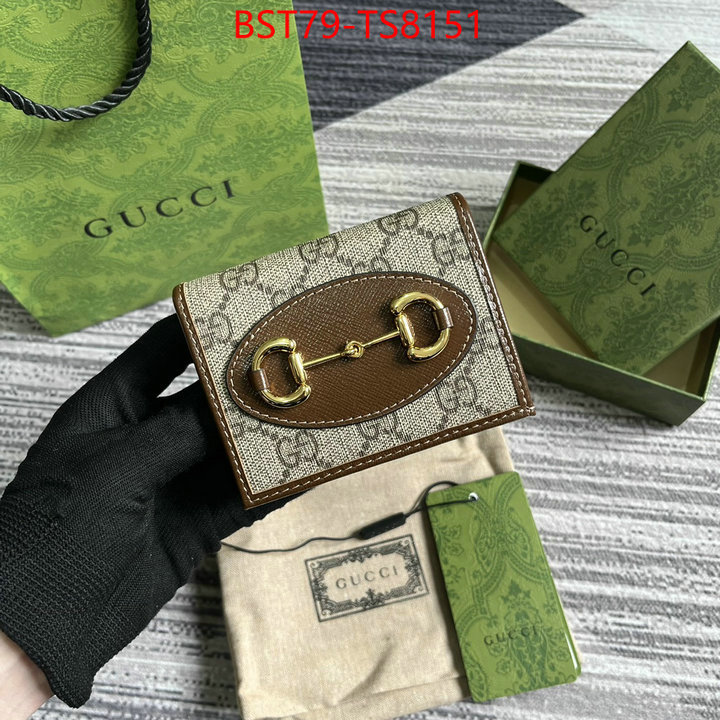 Gucci Bags(TOP)-Wallet- we curate the best ID: TS8151 $: 79USD,