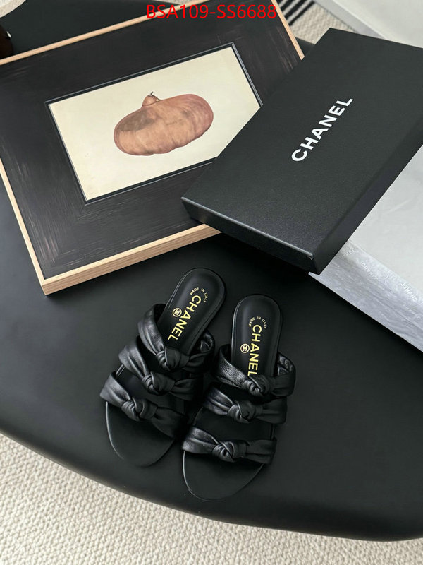 Women Shoes-Chanel replica best buy ID: SS6688 $: 109USD