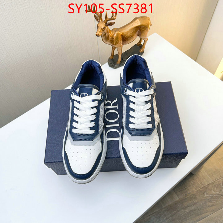 Men shoes-Dior highest quality replica ID: SS7381 $: 105USD