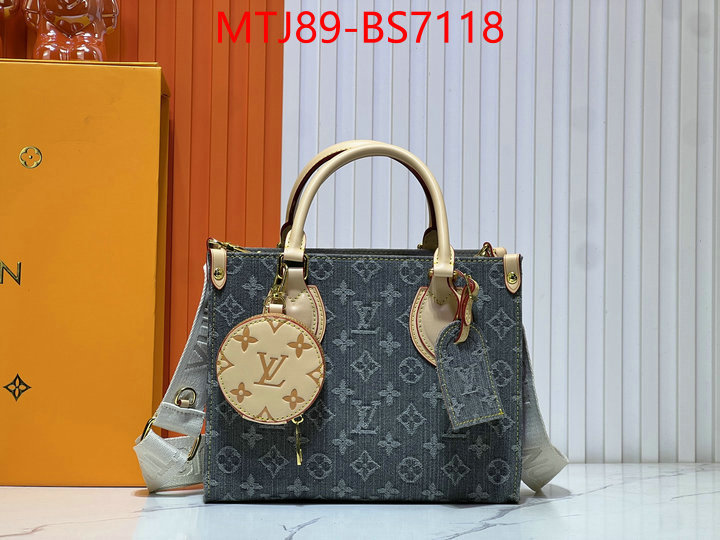 LV Bags(4A)-Handbag Collection- luxury cheap ID: BS7118 $: 89USD,
