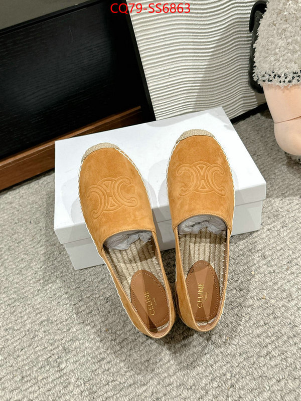 Women Shoes-CELINE luxury cheap replica ID: SS6863 $: 79USD