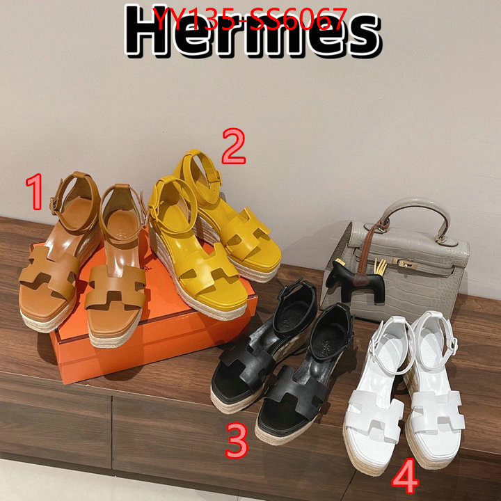 Women Shoes-Hermes how to find designer replica ID: SS6067 $: 135USD