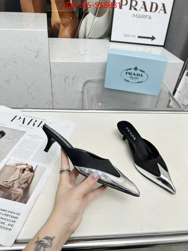 Women Shoes-Prada where can you buy a replica ID: SS6881 $: 105USD
