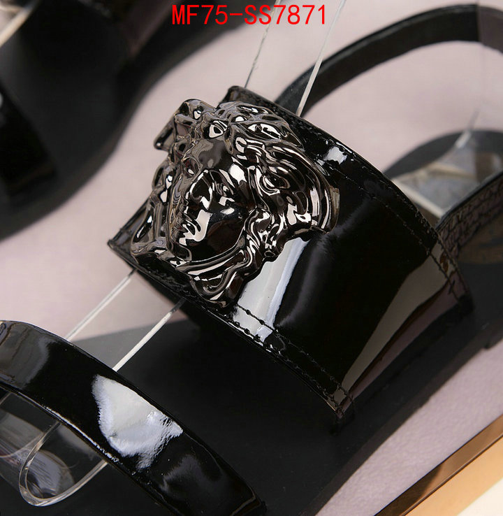 Women Shoes-Versace what's the best place to buy replica ID: SS7871 $: 75USD