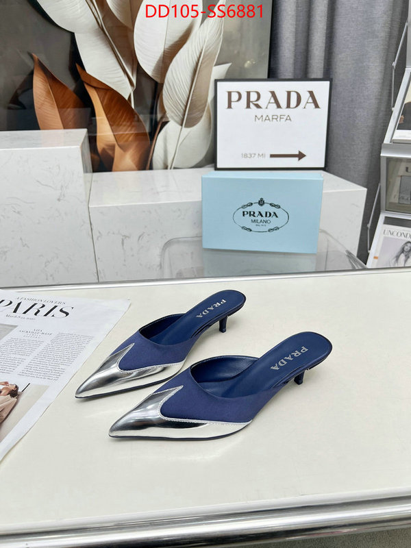 Women Shoes-Prada where can you buy a replica ID: SS6881 $: 105USD