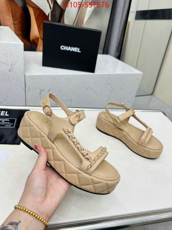 Women Shoes-Chanel we provide top cheap aaaaa ID: SS7576 $: 105USD