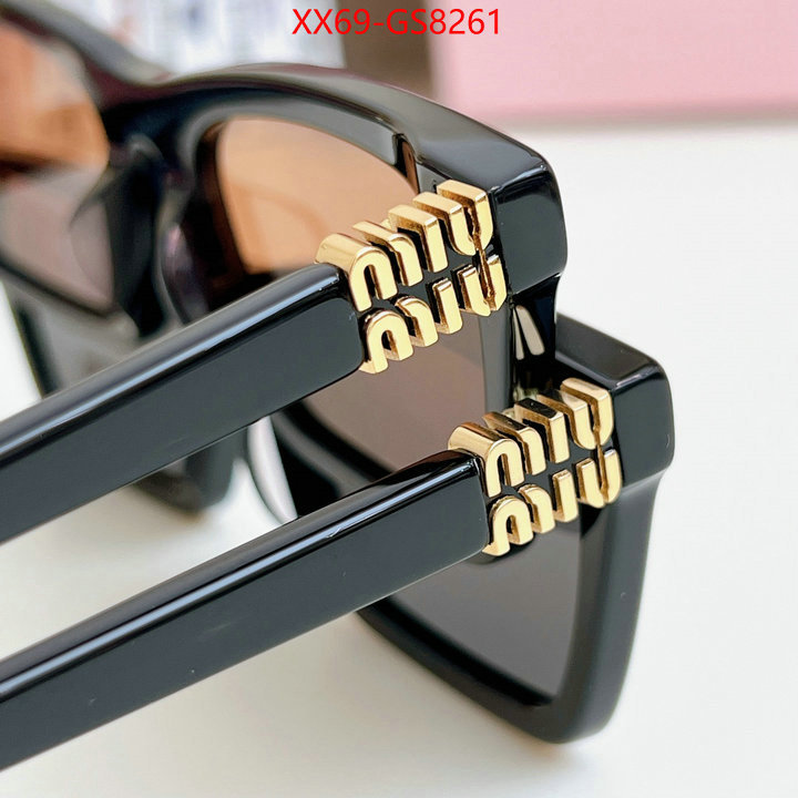 Glasses-Miu Miu best quality fake ID: GS8261 $: 69USD