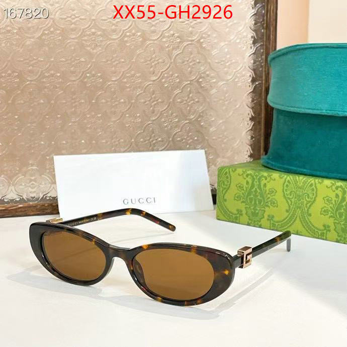 Glasses-Gucci top perfect fake ID: GH2926 $: 55USD
