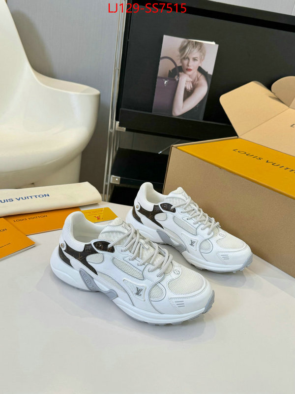Men Shoes-LV high quality replica ID: SS7515 $: 129USD