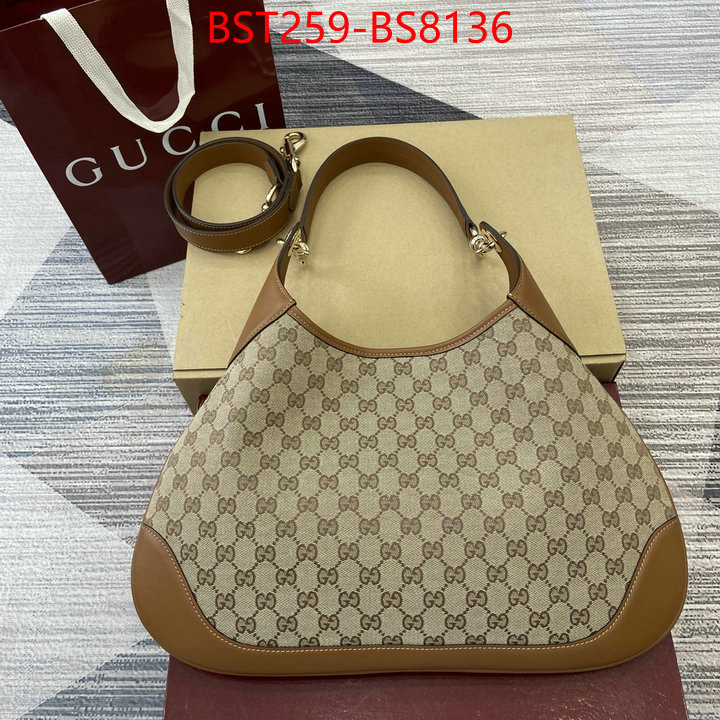 Gucci Bags(TOP)-Handbag- replica sale online ID: BS8136 $: 259USD,