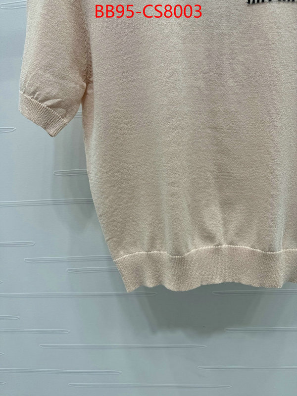 Clothing-MIU MIU exclusive cheap ID: CS8003 $: 95USD