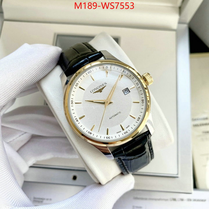 Watch(4A)-Longines 7 star replica ID: WS7553 $: 189USD