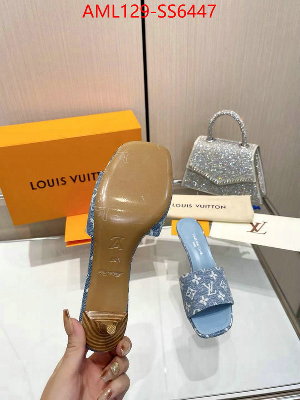 Women Shoes-LV where quality designer replica ID: SS6447 $: 129USD