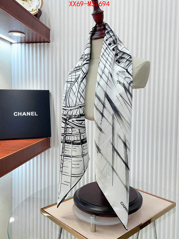 Scarf-Chanel replica online ID: MS7694 $: 69USD