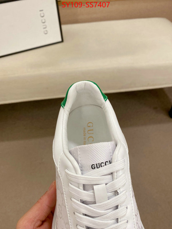 Men Shoes-Gucci top grade ID: SS7407 $: 109USD